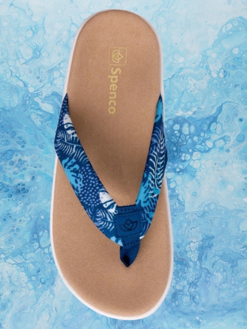 Waco Shoe Company Women's Victoria Tropic Sandals In Tropical Blue Sz 12